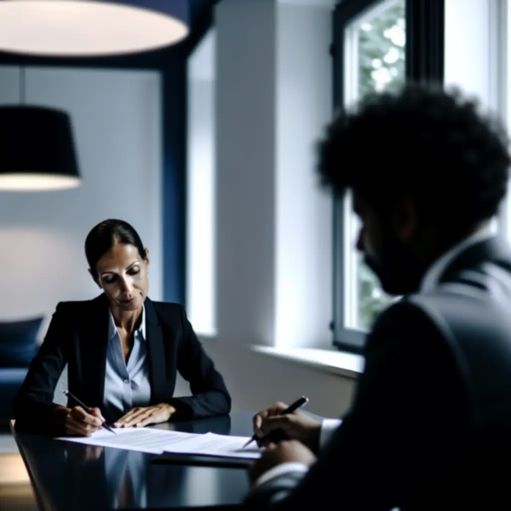 Legal consultation in progress at Legal Motion Hub