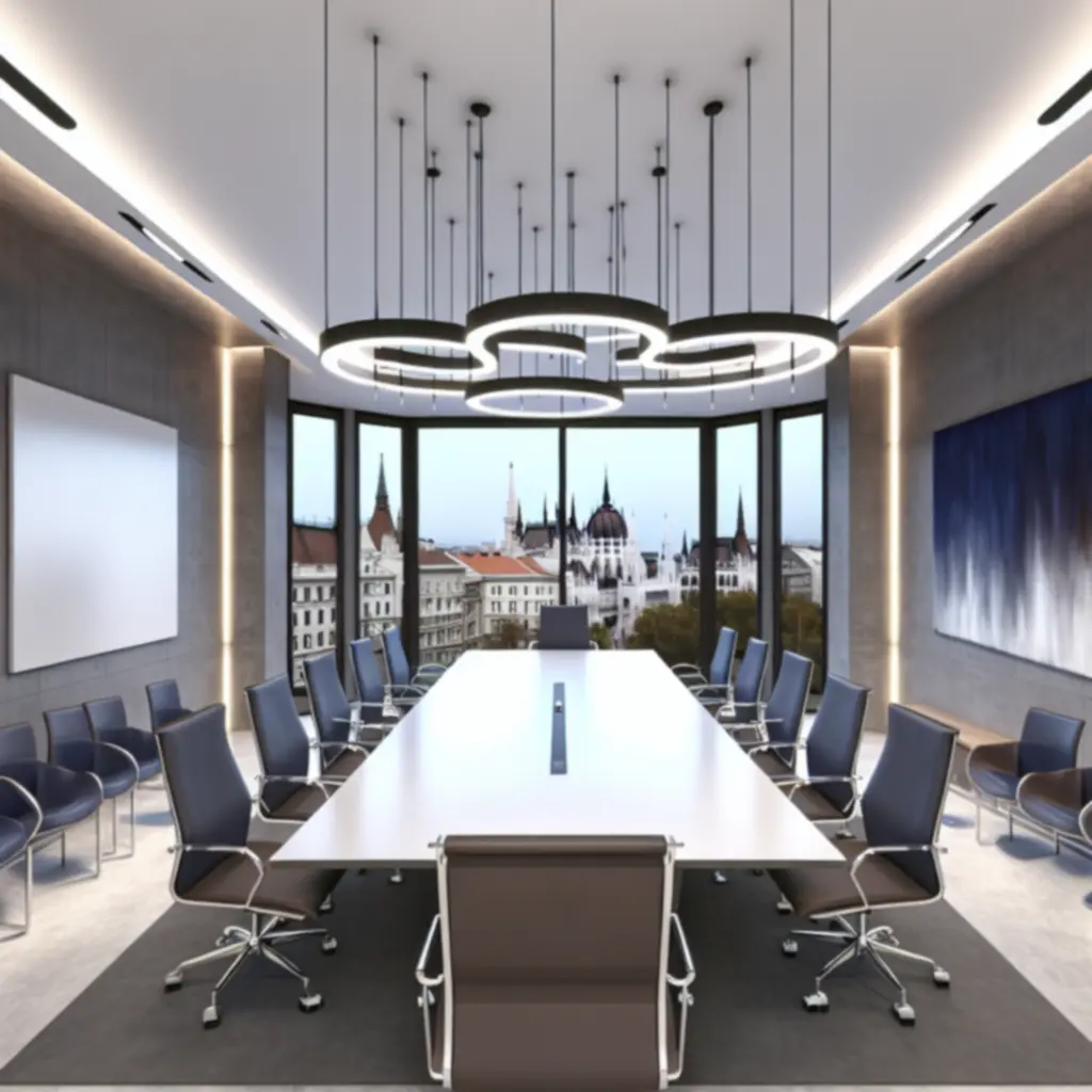 Executive meeting space at Legal Motion Hub offices