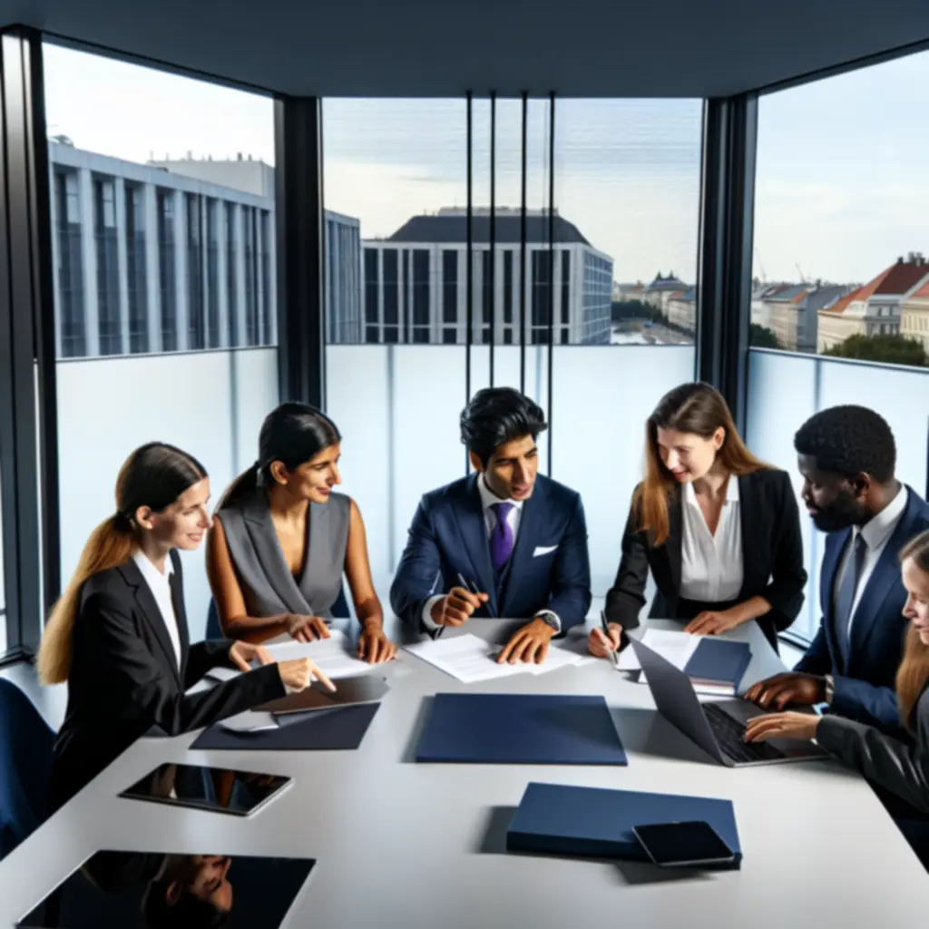 Csapatmegbeszélés budapesti irodánkban